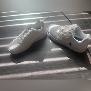 Billy Sport Court Kids 6M White Sneakers Zip